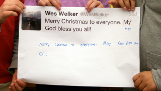 Illustration for article titled Second Graders Correct Tweets From NFL Players And It's Magical